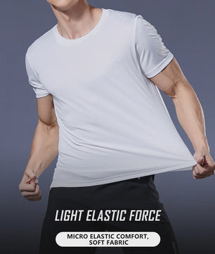Heren Sneldrogend Sport T-shirt - Ademend & Lichtgewicht voor Training & Hardlopen