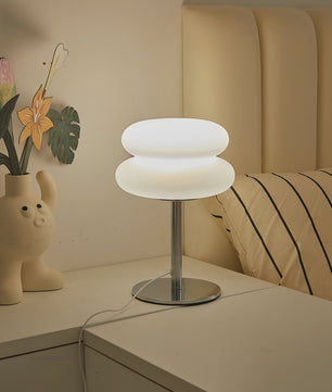Nordic Mushroom Tafellamp - Bauhaus Design met 9-Niveaus Dimbaar Sfeerlicht