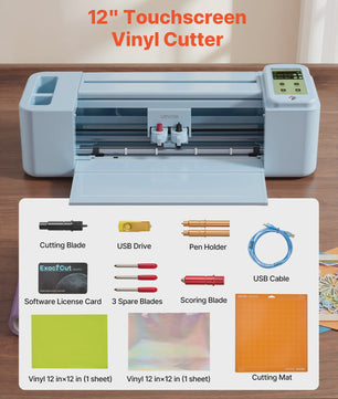 SucceBuy Vinyl Snijmachine 12-inch met Touchscreen & 20.000+ Ontwerpen