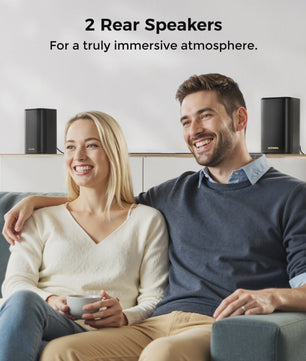 ULTIMEA 5.1.2ch Soundbar Home Theater Systeem met Dolby Atmos, 460W, Surround Speakers en App Bediening