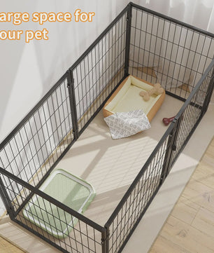 Robuuste Metalen Hondenkennel & Ren - Ontsnappingsvrij & Veilig voor Elke Hond