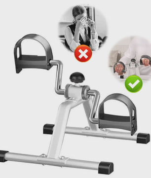 Mini Fiets Hometrainer Onder Bureau - Opvouwbaar met Instelbare Weerstand