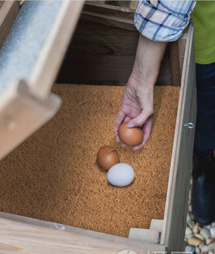 Duurzame Kokosvezel Nestmatten voor Kippen - Herbruikbaar Legnest Materiaal