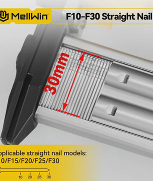 MELLWIN Accu Tacker F30/F25/F20/F15/F10 - Draadloze Elektrische Nagelpistool voor Makita 18V Batterij