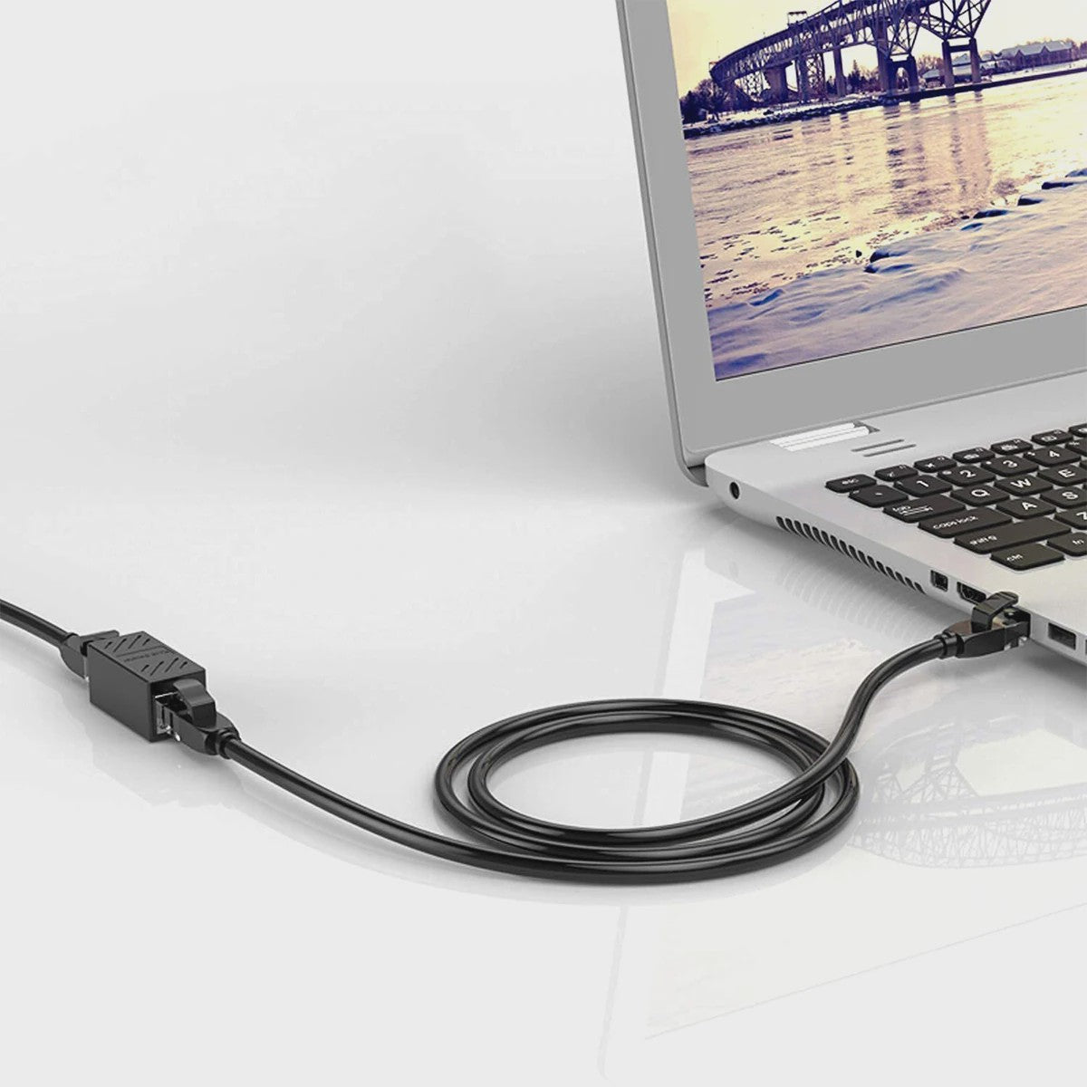 RJ45 Ethernet Kabel Verlengstuk - 1000Mbps LAN Connector voor Cat6/Cat5e - Female naar Female