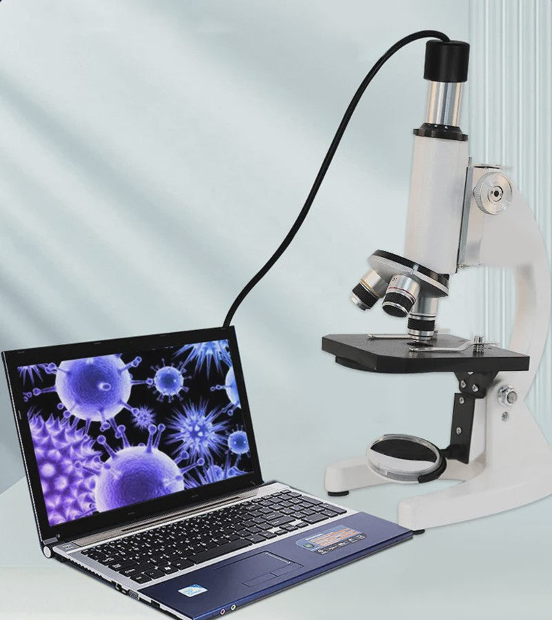 Krachtige Monoculaire Biologische Microscoop 40X-2400X - Ideaal voor Studenten & Wetenschappelijk Onderwijs