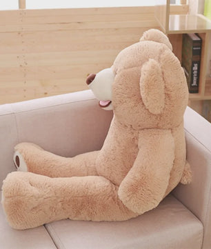 Reusachtige Knuffelbeer Pluche - 100-260cm Ongevuld - Zacht & Groot - Cadeau voor Kinderen