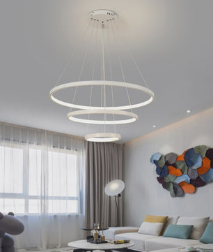 Moderne LED Plafondlamp Kroonluchter - Stijlvol Design voor Woonkamer, Slaapkamer & Eetkamer