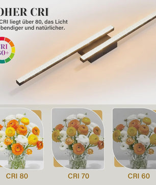Moderne LED Plafondlamp Zwart Kristal 61.5cm - Warm Wit 3000K