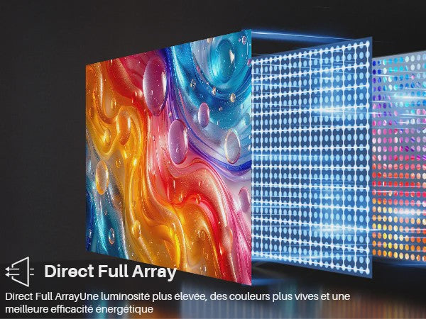 HKC 40-inch Full HD TV met Dolby Audio en Metalen Afwerking