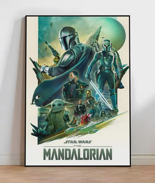 Star Wars Yuda Schilderij - HD Canvas Muurdecoratie voor Woonkamer & Bar