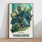 Star Wars Yuda Schilderij - HD Canvas Muurdecoratie voor Woonkamer & Bar