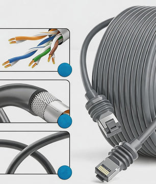 15m Weerbestendige Ethernet Kabel voor Starlink Gen 3 - Buiten Gebruik