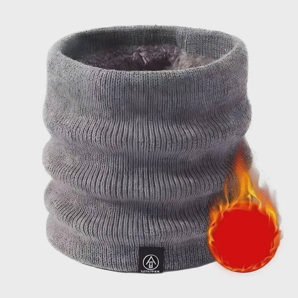 Warme Gebreide Nekwarmer & Sjaal voor Dames en Heren - Ideaal voor Winter Sporten