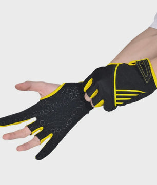 Unisex Vingerloze Bowlinghandschoenen - Ademend, Anti-slip & UV-bestendig