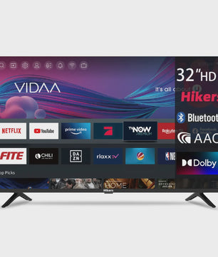 Hikers 32FZ-B Smart HD TV - 32 inch, Android, Dolby Atmos