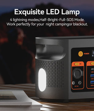 Flashfish E103 Power Station: 300W Draagbare Energiecentrale met 179.2Wh LiFePO4 Batterij