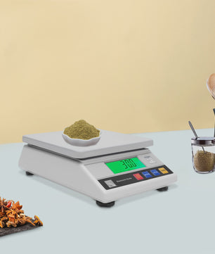 Precisie Elektronische Weegschaal 7.5kg met LCD Scherm - Ideaal voor Laboratorium en Kleine Items