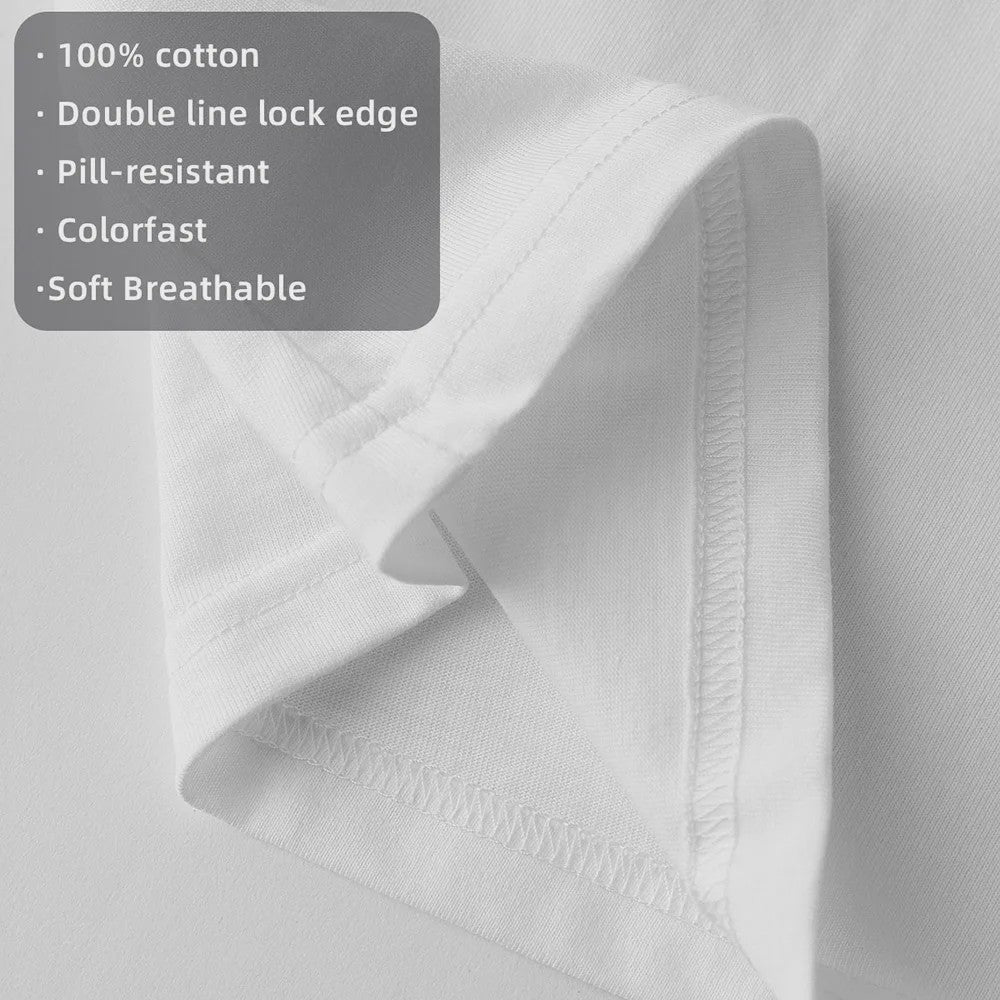 Unisex T-shirt van 100% Katoen: Zacht, Ademend en Comfortabel voor Dagelijks Gebruik
