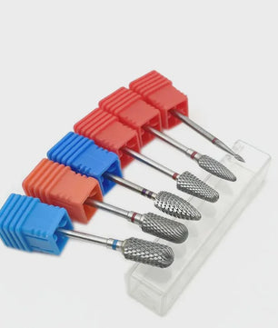 Professionele Tungsten Carbide Nagelboor Bits Set - 33 Stijlen voor Manicure & Pedicure