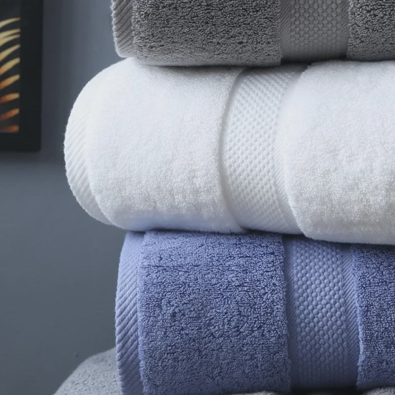 Luxe Katoenen Badhanddoek - Zacht & Absorberend voor Thuis, Hotel & Strand