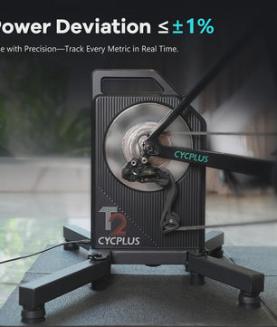 CYCPLUS T2 Direct Drive Smart Bike Trainer - Krachtige Indoor Fietservaring met ANT+ & BLE 5.0