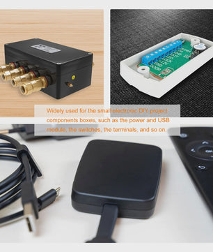 ABS Plastic Projectboxen (1-10 Stuks) - Stofdicht & Duurzaam voor Elektronica