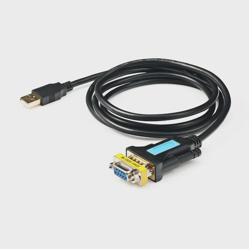 USB naar RS232 Serieel Kabel DB9 Female - 2 Meter