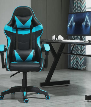 Ergonomische Gaming Stoel met Kantelfunctie - Kunstleer - Bureau & Home Office