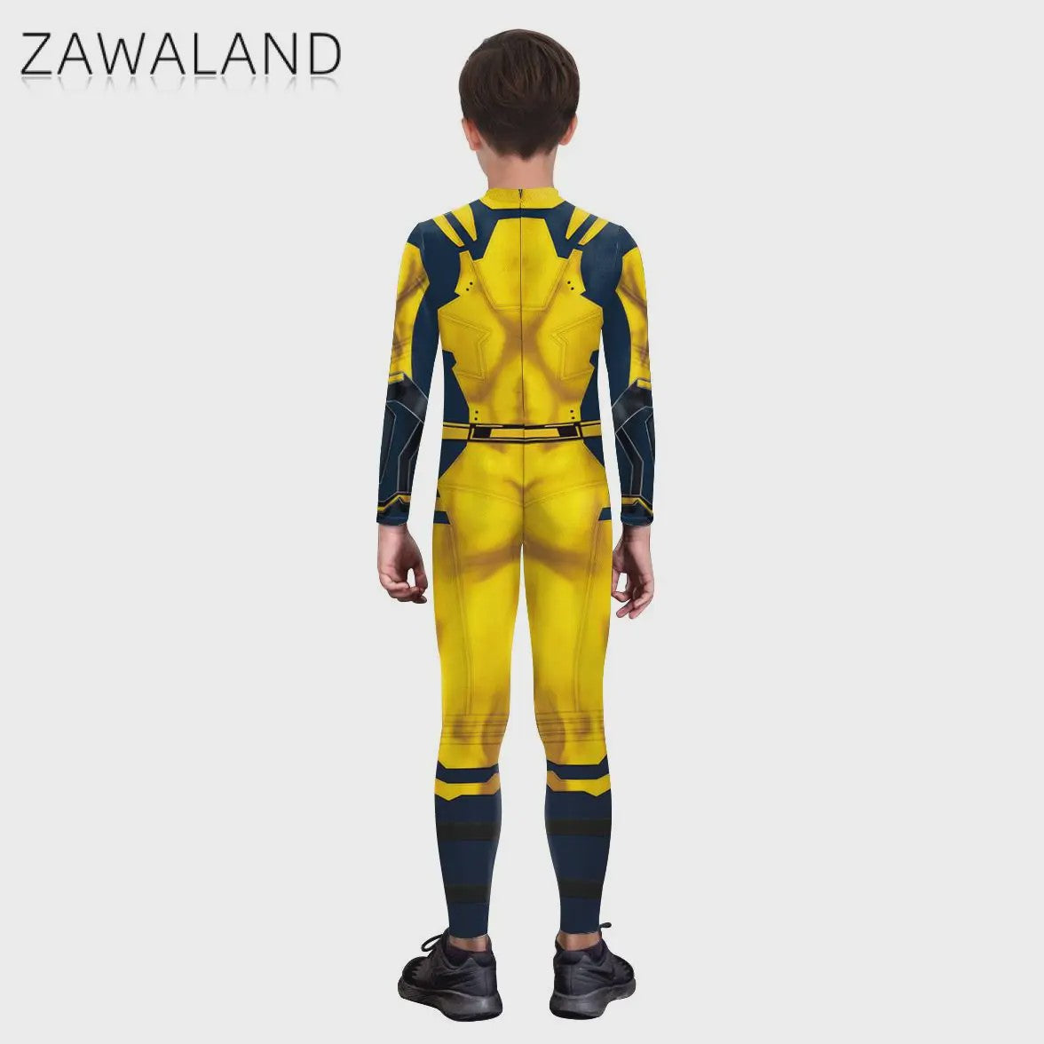 Deadpool & Wolverine Dual Cosplay Jumpsuit - Superhelden Outfit voor Kinderen & Volwassenen