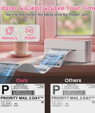 Phomemo PM-241BT Bluetooth Labelprinter - Draadloos Printen voor Verzending & Producten