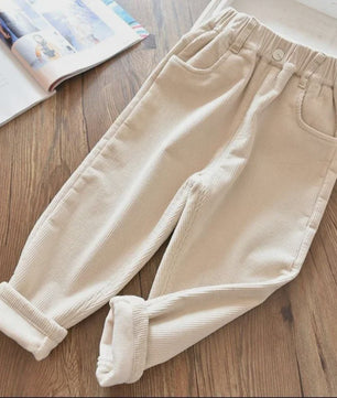 Warme Corduroy Broek Kinderen - Herfst/Winter Casual & Sportief