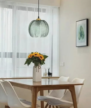 Nordic Vintage Glazen Hanglamp E27 - Verstelbaar - Stijlvol voor Keuken & Eettafel