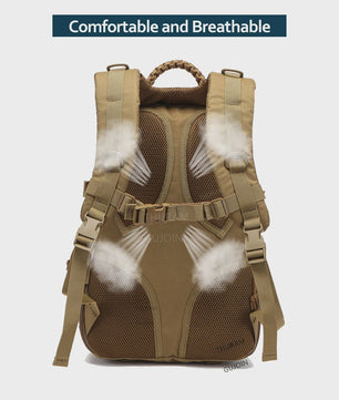 38L Tactische Rugzak - Waterdicht, MOLLE Systeem, Grote Capaciteit voor Outdoor & Reizen