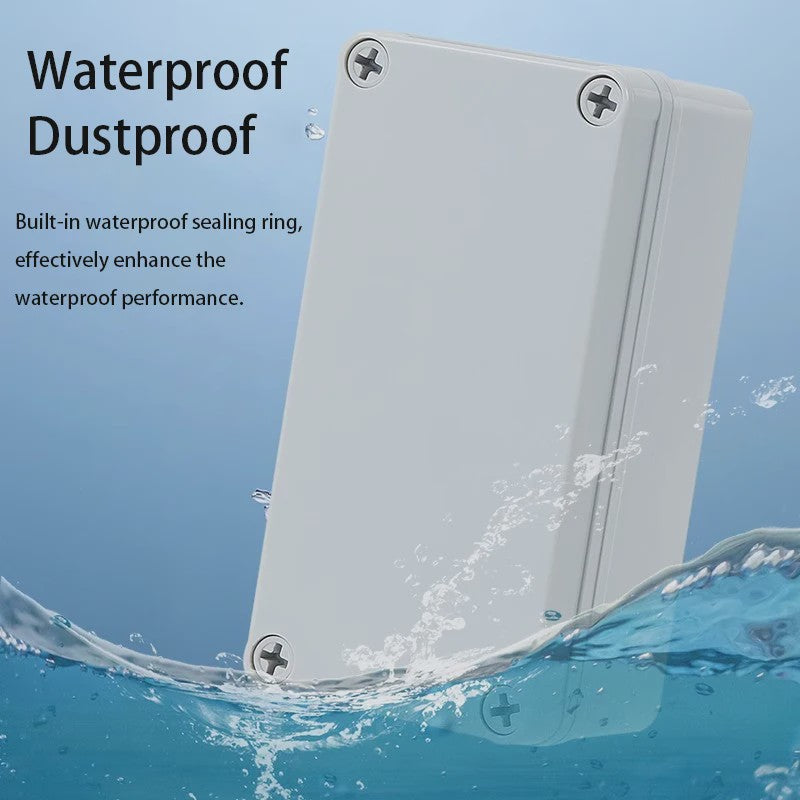 Waterdichte Kunststof Projectbehuizing IP66 - Robuuste Elektronica Behuizing voor Buiten