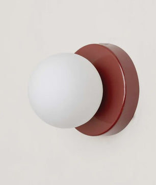 Moderne Macaron LED Wandlamp - Mini Glazen Sconce voor Slaapkamer, Hal & Balkon
