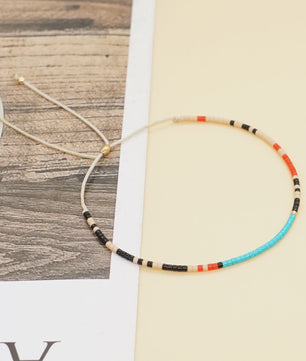 Zomerse Miyuki Kralen Armband - Turquoise & Blauw - Boho & Etnisch