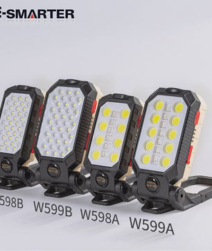 ESMARTER COB Werklamp - Draagbaar, USB Oplaadbaar, Noodverlichting & Zaklamp