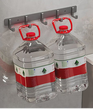 Punch-free Wandkapstok met Sterke Kleefkracht - Woonkamer, Badkamer & Keuken