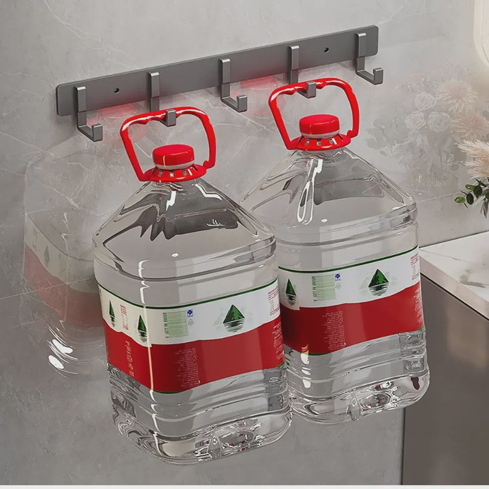 Punch-free Wandkapstok met Sterke Kleefkracht - Woonkamer, Badkamer & Keuken