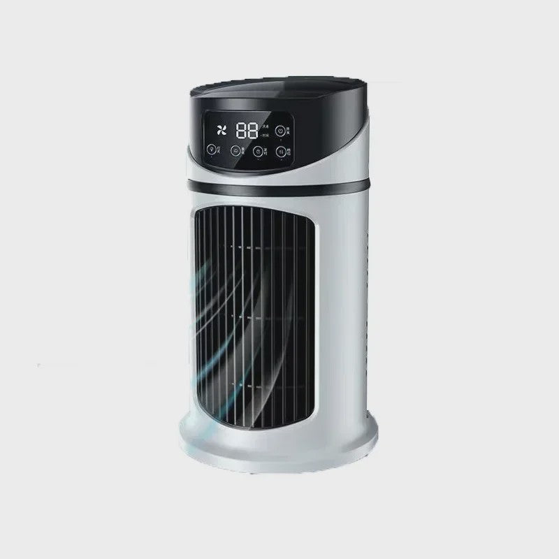 Draagbare Mini Air Cooler met USB - Multifunctionele Desktop Ventilator & Luchtkoeler met Timer