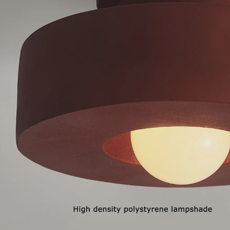 Moderne LED Plafondlamp Rond 30cm - Sfeervolle Verlichting voor Hal, Slaapkamer & Studiekamer
