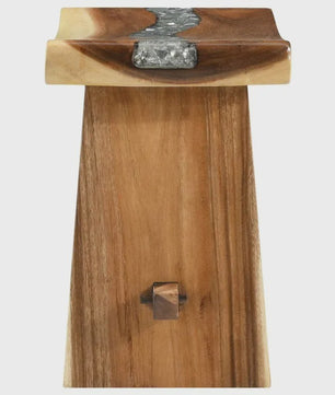 Douchekruk Massief Suar Hout - Natuurlijk Design 50 x 30 x 44 cm