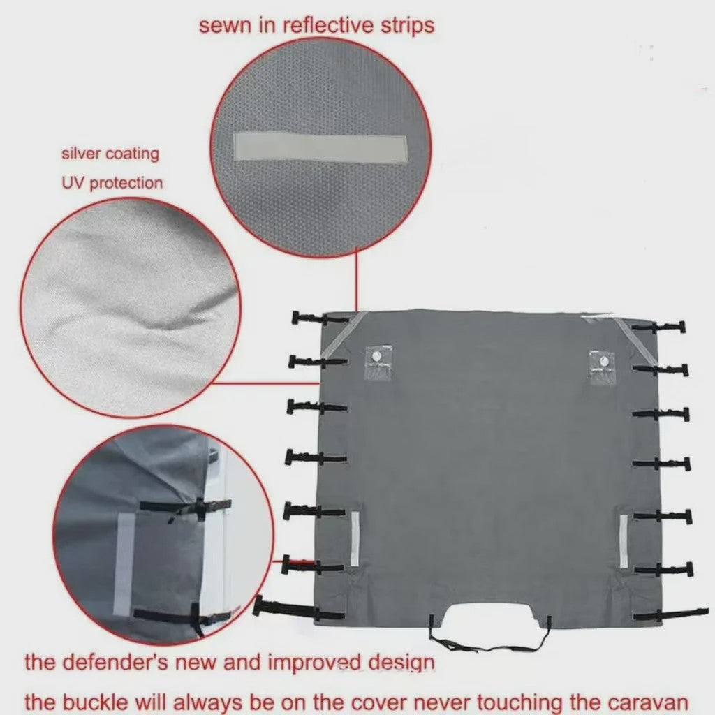 Universele Caravanhoes Waterdicht Oxford Stof met Reflecterende Strip