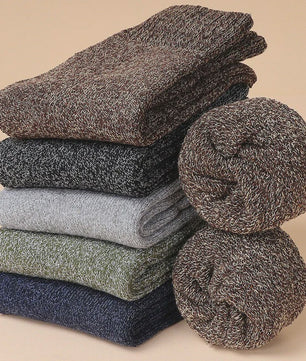 5 Paar Super Dikke Thermosokken Heren & Dames - Winter Warm & Anti-Koud