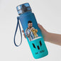 Lionel Messi Drinkfles 650ml - Blauw, PC Safe, Draagbaar, Perfect Cadeau voor Voetbalfans