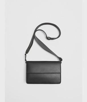 Stijlvolle Heren Crossbodytas - Casual Schoudertas met Klep