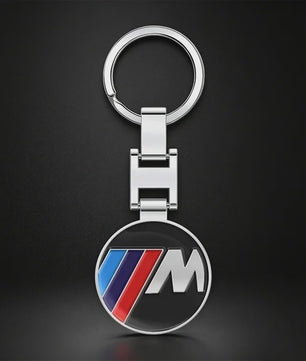Metalen 3D BMW Autosleutelhanger Ring met Embleem - Auto Accessoires
