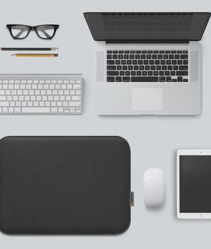 Schokbestendige Laptoptas Sleeve met Handvat - Bescherming voor 12.5 t/m 16.7 Inch Laptops