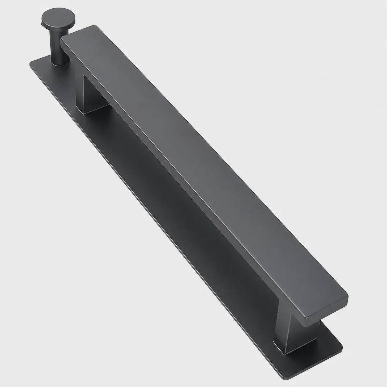 40cm Zelfklevend Handdoekrek met Haak - RVS Wandmontage, Zonder Boren